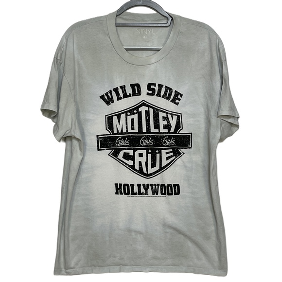 Other - Motley Crue Girls Girls Girls California Vinyl Icons T-Shirt Large